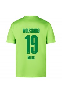 Wolfsburg Lovro Majer #19 Voetbaltruitje Thuis tenue 2024-25 Korte Mouw